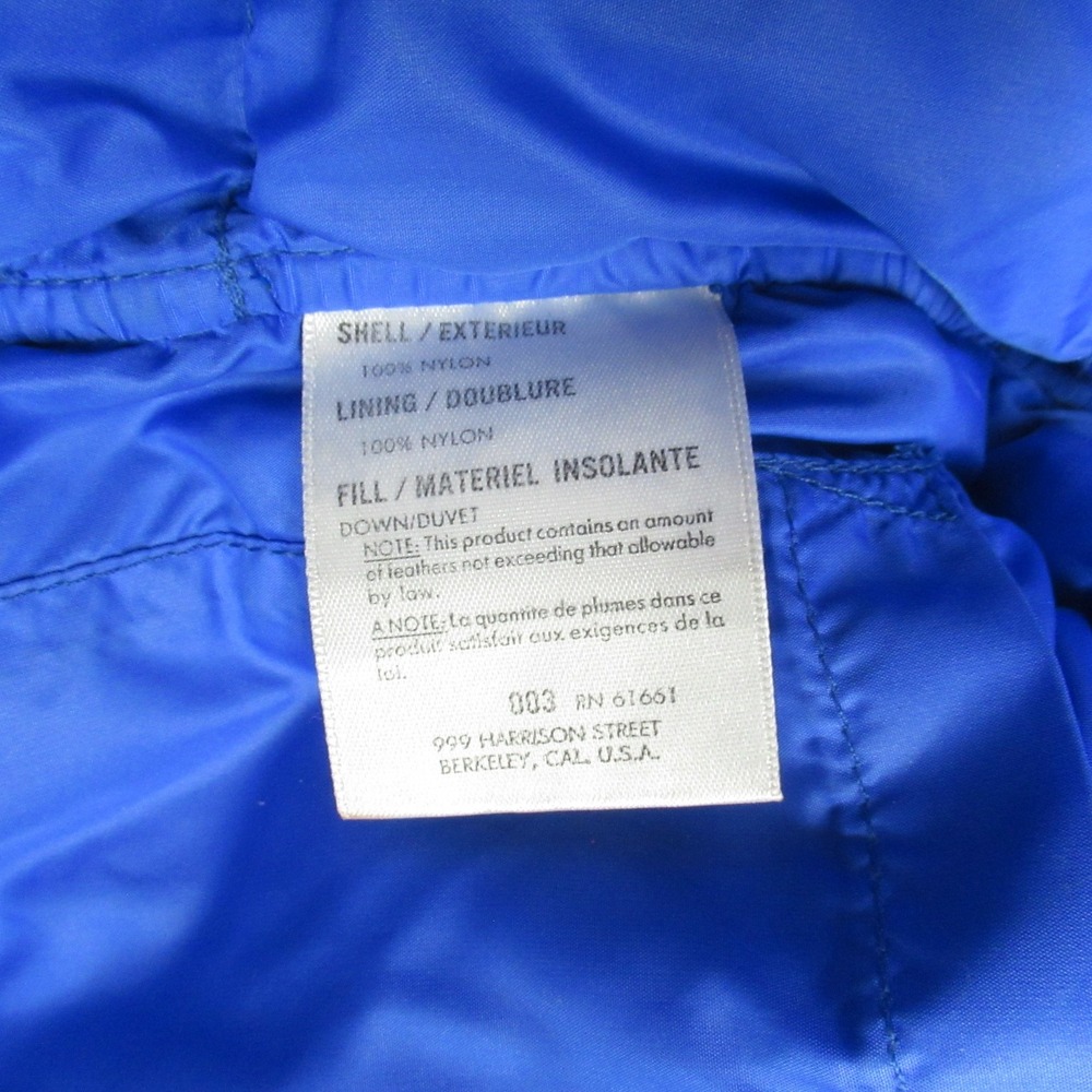 North Face Down Jacket Men Large Blue Puffer Wind… - image 9